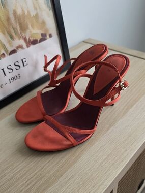 Women’s Burnt Orange High Heel Sandals